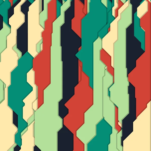 Vertical Lines Generative Art Background Art Illustration — ストックベクタ