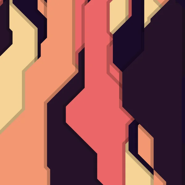 Vector Fondo Líneas Generativas Abstractas — Vector de stock