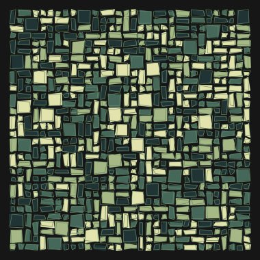 Ofset Quad üretken sanat arkaplan çizimi