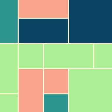 Ofset Quad üretken sanat arkaplan çizimi