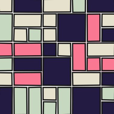 Dörtgen arkaplan vektör sanat çizimi