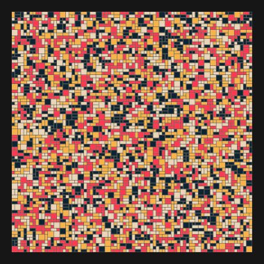 Soyut geometrik desen, vektör illüstrasyonu, kareler ve dikdörtgenler  