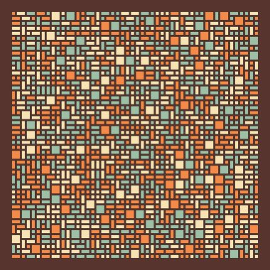 Ofset Quad üretken sanat arkaplan çizimi