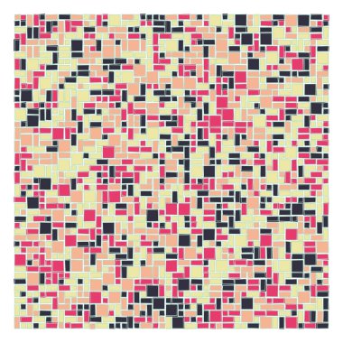 Ofset Quad üretken sanat arkaplan çizimi