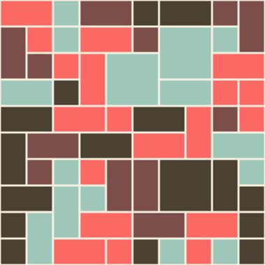 Ofset Quad üretken sanat arkaplan çizimi