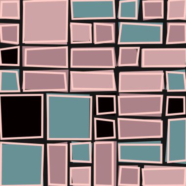 Dörtgen arkaplan vektör sanat çizimi