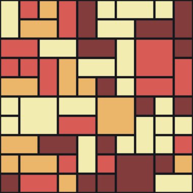 Ofset Quad üretken sanat arkaplan çizimi