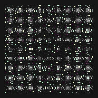 Ofset Quad üretken sanat arkaplan çizimi