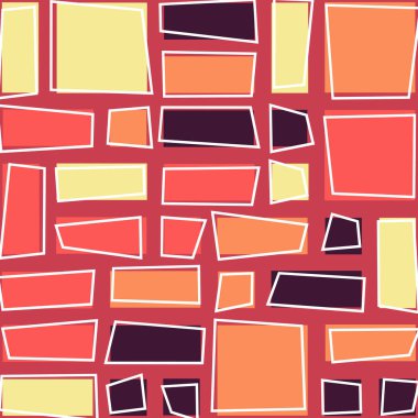 Dörtgen arkaplan vektör sanat çizimi