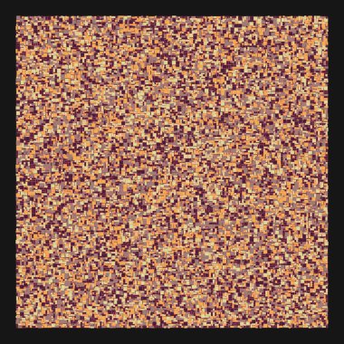 Soyut renk geometrik şekiller deseni, üretken hesaplama sanatı çizimi, renk kareleri ve dikdörtgenler 