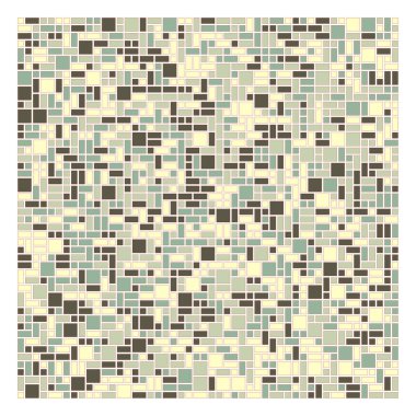 Soyut geometrik desen, vektör illüstrasyonu, kareler ve dikdörtgenler  