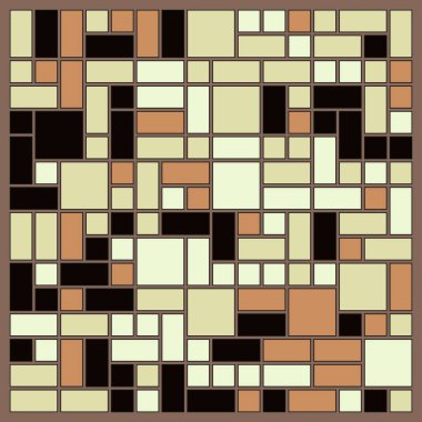 Dörtgen arkaplan vektör sanat çizimi