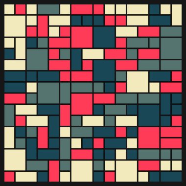 Dörtgen arkaplan vektör sanat çizimi