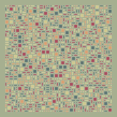 Soyut geometrik desen, vektör illüstrasyonu, kareler ve dikdörtgenler  