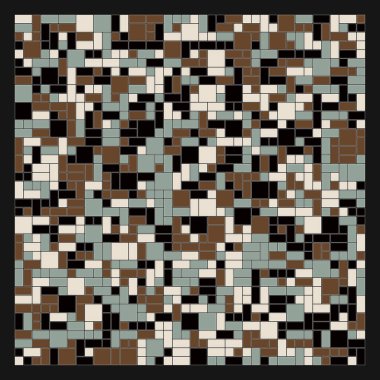 Soyut geometrik desen, vektör illüstrasyonu, kareler ve dikdörtgenler  