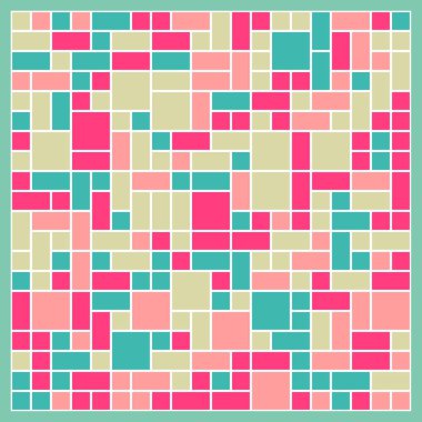 Dörtgen arkaplan vektör sanat çizimi