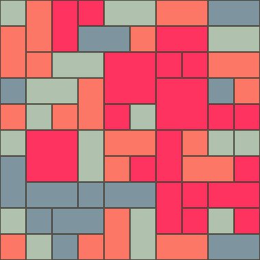 Dörtgen arkaplan vektör sanat çizimi