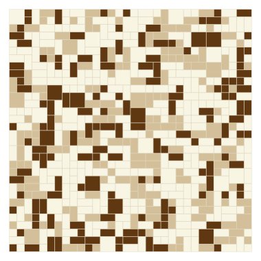 Soyut geometrik desen, vektör illüstrasyonu, kareler ve dikdörtgenler  