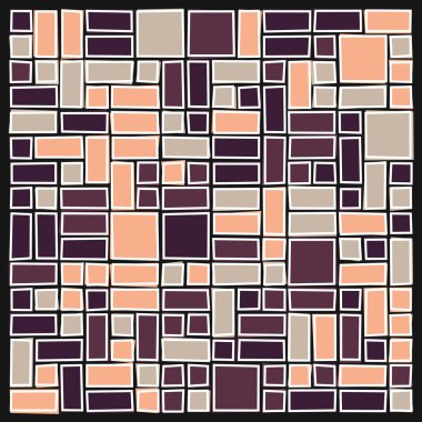 Dörtgen arkaplan vektör sanat çizimi