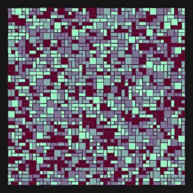 Dengeli dörtlü, üretken sanat çizimi