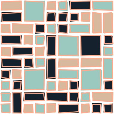 Dörtgen arkaplan vektör sanat çizimi