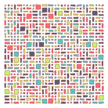 Dörtgen arkaplan vektör sanat çizimi