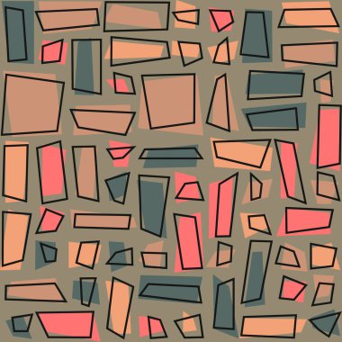 Dengeli dörtlü, üretken sanat çizimi