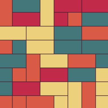 Dörtgen arkaplan vektör sanat çizimi