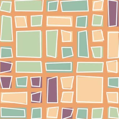 Dörtgen arkaplan vektör sanat çizimi