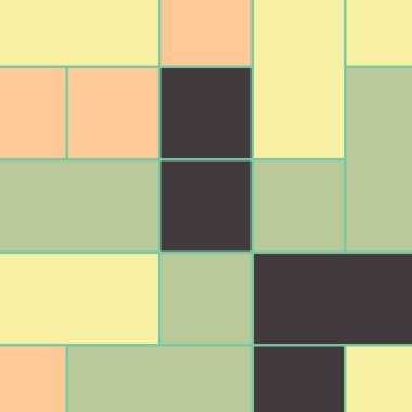 Dörtgen arkaplan vektör sanat çizimi