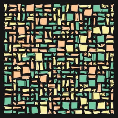 Dörtgen arkaplan vektör sanat çizimi