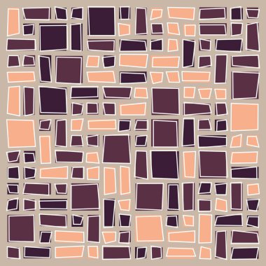 Dörtgen arkaplan vektör sanat çizimi