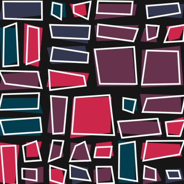 Dörtgen arkaplan vektör sanat çizimi