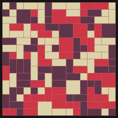 Dörtgen arkaplan vektör sanat çizimi