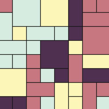 Dörtgen arkaplan vektör sanat çizimi