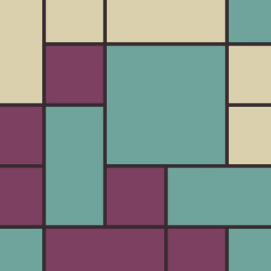 Dörtgen arkaplan vektör sanat çizimi