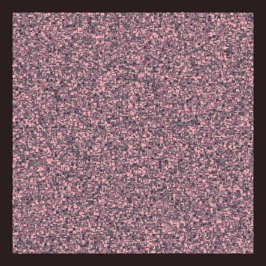 Soyut renk geometrik şekiller deseni, üretken hesaplama sanatı çizimi, renk kareleri ve dikdörtgenler 