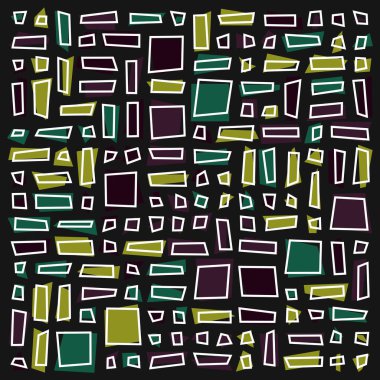 Dörtgen arkaplan vektör sanat çizimi