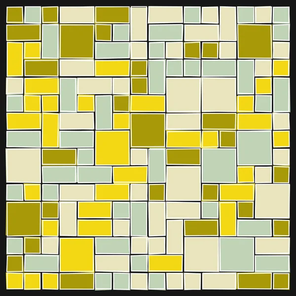 Αφηρημένο Χρώμα Γεωμετρικά Σχήματα Μοτίβο Παραγωγική Υπολογιστική Τέχνη Εικονογράφηση Χρώμα — Διανυσματικό Αρχείο
