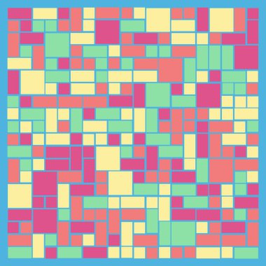 Dörtgen arkaplan vektör sanat çizimi