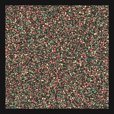 Ofset Quad üretken sanat arkaplan çizimi