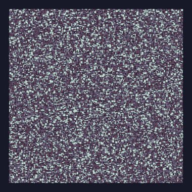 Soyut renk geometrik şekiller deseni, üretken hesaplama sanatı çizimi, renk kareleri ve dikdörtgenler 