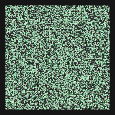 Soyut renk geometrik şekiller deseni, üretken hesaplama sanatı çizimi, renk kareleri ve dikdörtgenler 