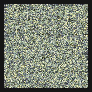 Soyut renk geometrik şekiller deseni, üretken hesaplama sanatı çizimi, renk kareleri ve dikdörtgenler 