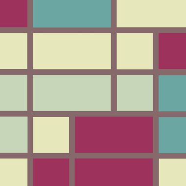 Ofset Quad üretken sanat arkaplan çizimi