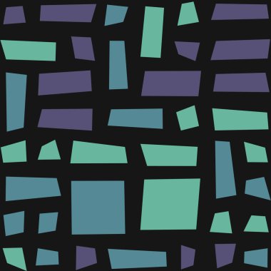 Ofset Quad üretken sanat arkaplan çizimi