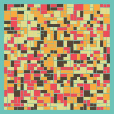 Dörtgen arkaplan vektör sanat çizimi