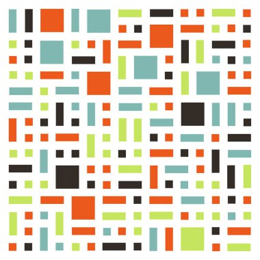 Ofset Quad üretken sanat arkaplan çizimi