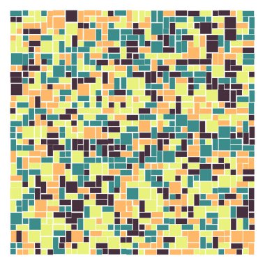 Ofset Quad üretken sanat arkaplan çizimi