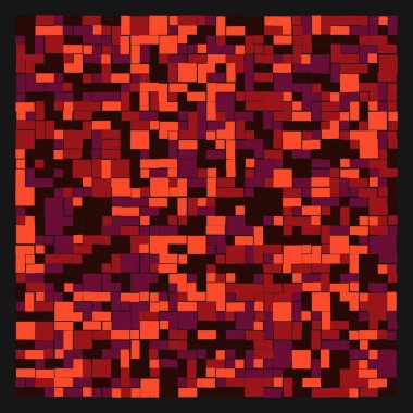 Ofset Quad üretken sanat arkaplan çizimi